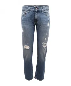 Брюки от итальянской кутюрной фирмы, изготовленные в Италии. Daniele Alessandrini, синий