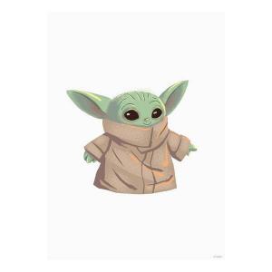 Фреска Komar Mandalorian The Child Cutie, разноцветный