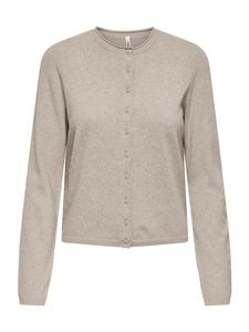 ONLY Кардиган 'ONLLOYAL' в крапчатом бежевом цвете