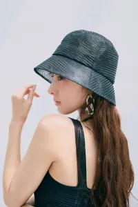 Панама из прозрачной сетки Rienda, цвет Black