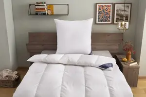 Отличное пуховое одеяло "Вена Excellent 240х220 см, белый