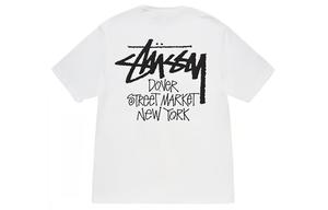 Stussy Футболка DSM X Dover Street Market Unisex White