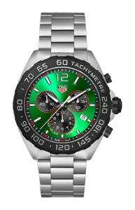 Часы Tag Heuer Formula 1 Chronograph, арт. CAZ101AP.BA0842, зеленый