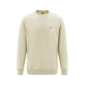 Свитшот мужской CAT, светлый хаки