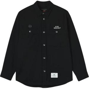 Мужская рубашка Alpha Industries, черный