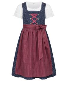 Платье Trachtenhof Nübler Kinderdirndl Gesr, синий