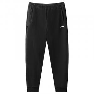 Бадминтон серия вязаные спортивные штаны мужские LINING, черный