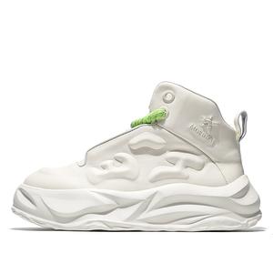 Амортизирующие износостойкие высокие скейтбордские кроссовки мужские MOERBAI, черные