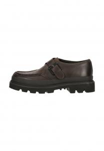 Лоферы Clarks BADELL MONK, Brown Croc Lea/Brown