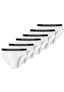 Трусы Schiesser Rio/Unterhose 95/5 Organic Cotton, белый