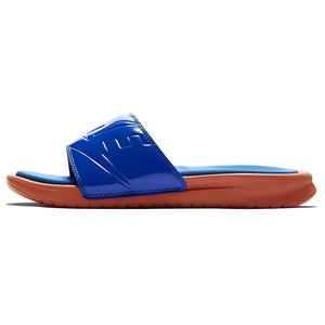 Босоножки Benassi 'Vintage Coral Racer Blue' Женские Nike, Синий Коричневый