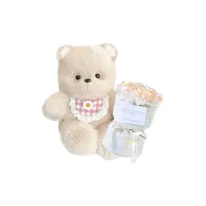 Бегущий плюшевый медведь воин кукла высота 45 см Doda