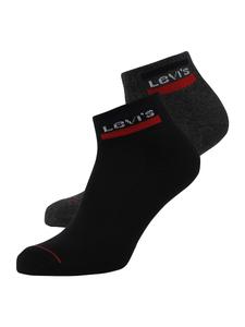 Носки до щиколотки LEVI'S , серый/черный