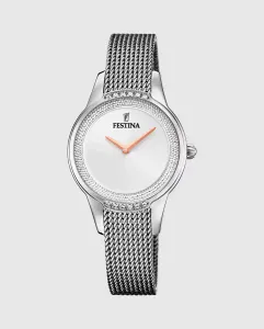 F20494/1 Женские часы Mademoiselle из серебристой стали Festina, серебряный