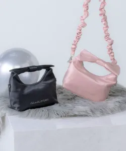 Атласная сумка с ленточной ручкой Jill By Jill Stuart, цвет Pink