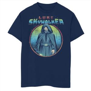 Футболка с изображением плаката «Люк Скайуокер» для мальчиков 8–20 лет «Звездные войны: Мандалорец» Star Wars