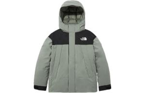 Пуховик мужской зеленый The North Face, зеленый
