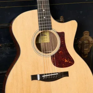 Акустико-электрическая гитара Eastman AC122-1CE-DLX Sitka/Sapele с вырезом и звукоснимателем Fishman #2557