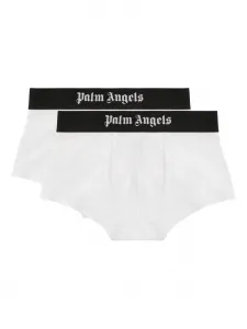 Комплект из двух боксеров с логотипом PALM ANGELS, белый
