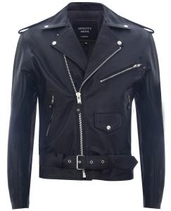 Куртка мотоциклетная Infinity Leather Brando Biker Rock, черный