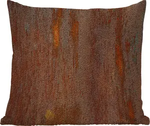 Подушка для улицы - желтая - красная - настенная - 60 x 60 см - водонепроницаемая - подушка для отдыха - декоративная - подушка для сна MuchoWow