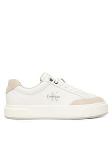 Кроссовки Basket Cupsole Laceup Lth Mix YW0YW02023 Calvin Klein, белый