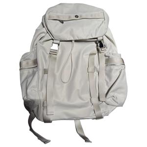 Lululemon Нейлоновый рюкзак унисекс бежево-серебристый, Bone Silver