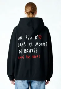 Вышитая толстовка унисекс Mira Paris, Black