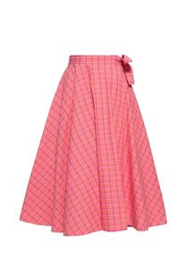 Юбка-Халат ручной работы Австрия Queen Kerosin, красный