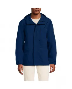 Мужская водонепроницаемая куртка Squall от дождя Lands' End, синий