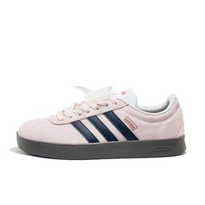 Adidas Neo Кроссовки для скейтбординга VL Court 2.0 женские, низкие, розовые/черные/белые