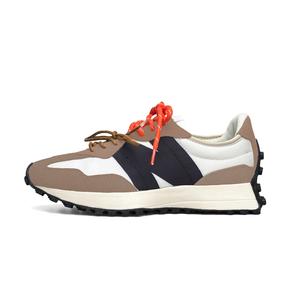 New Balance Кроссовки NB 327 с низким верхом, устойчивые к истиранию, повседневные, унисекс, черно-коричневые