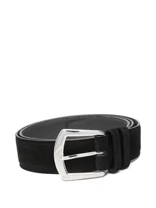 Замшевый ремень Kiton, черный