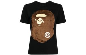 Футболка Bape женская черная A Bathing Ape
