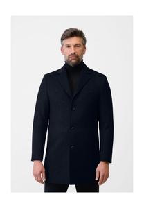 Шерстяное пальто Allessandro с воротником-лацканом Ricano, черный