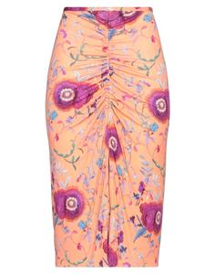 Юбка миди Isabel Marant, лососево-розовый