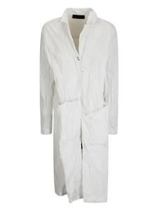 Пальто жатое Maria Calderara, белый