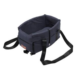 Автокресло для собак, регулируемые ремни, портативное, для размера M, щенка, кошки, домашних животных, синего цвета Unique Bargains, серый