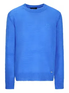 Свитер с круглым вырезом DSQUARED2, синий