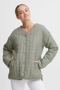 Пуховик Oxmo Steppjacke OXSaggy 21800139 ME, зеленый