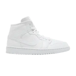 Кроссовки Air Jordan Wmns Air Jordan Mid 'Triple White' 2022, белый