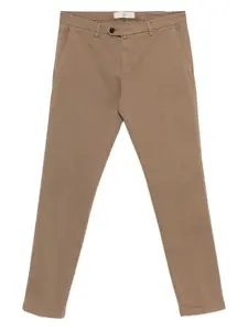 Брюки-чинос прямого кроя Briglia 1949, коричневый