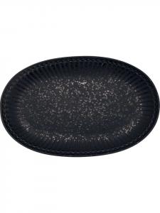 Тарелка для печенья ALICE VOLCANO Black Greengate