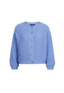 Кардиган с узором из ткани Ivko, Smoke Blue