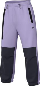 Мужские свободные тканые брюки Nike Tech HM7158, Hydrangeas/Obsidian/Black