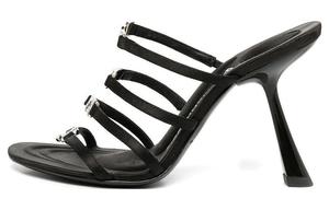 Шлепанцы женские Alexander Wang, черный