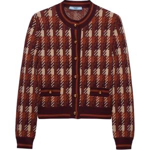 Кардиган женский Prada, коричневый / верблюжий