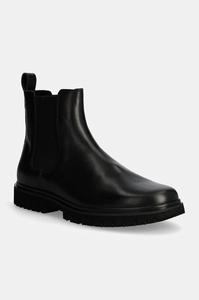 Кожаные туфли EVA BOOT Mid CHELSEA UNIFORM DR Calvin Klein Jeans, черный