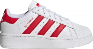 Кроссовки Superstar XLG Big Kid 'White Scarlet', белый