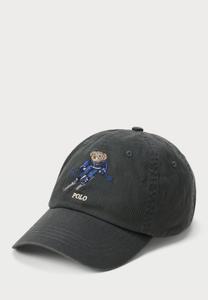 Бейсболка Polo Ralph Lauren POLO BEAR TWILL BALL CAP, Deep Grey/Grey